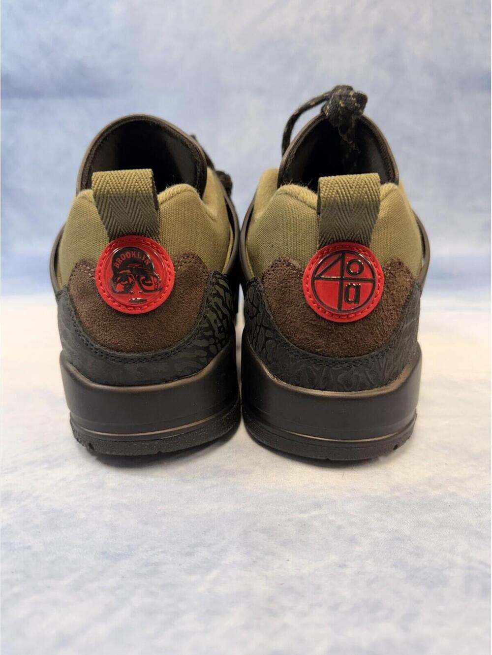 Jordan Spizike Low Olive/Black Shoes IH1782-200 Men’s Size 8.5 New No Box - Picture 6 of 16